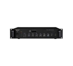 2U带MP3合并式广播功率放大器 180WMA-180